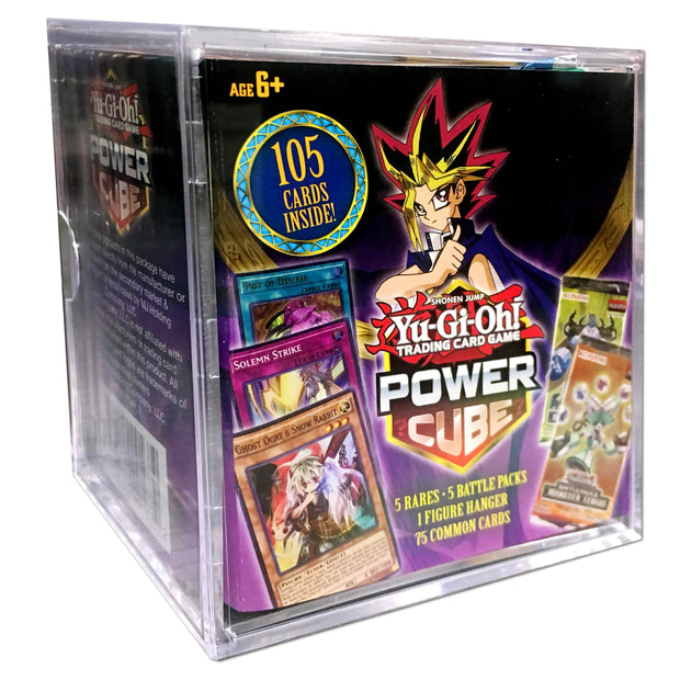 Trading Card Game Power Cube 5 Rares - 5 Battle packs - 1 Figure Hanger - 75 Common Cards
